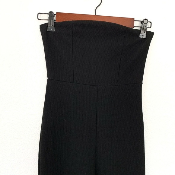 Urban Outfitters Black Sena Strapless Jumpsuit - Picture 4 of 8